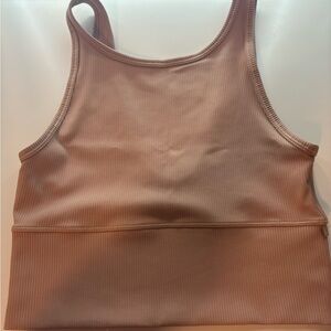 Ribbed Tan Tank Top(never worn)